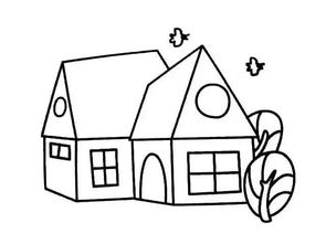 房屋设计图画画图片大全大图高清,房屋设计图简笔画